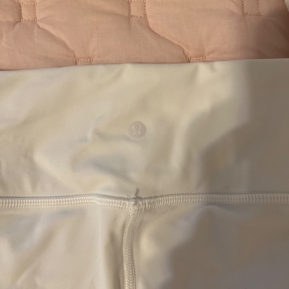 White lululemon capri pant - Picture 2 of 3